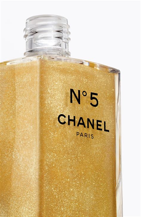 chanel number 5 body oil